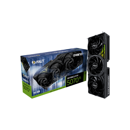 Palit RTX 5070 Ti Gaming Pro 16GB Graphics Card NE7507T019T2-GB2031A Palit RTX 5070 Ti Gaming Pro 16GB Graphics Card NE7507T019T2-GB2031A